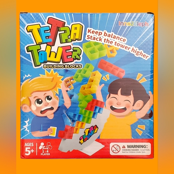 TETRA TOWER - BALANCING BLOCKS ~ Inno2Eleph Balancing Game 48-PCS AGES 5ys+ - Picture 3 of 8